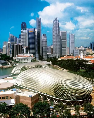 Бассейн в отеле Marina Bay Sands, Сингапур