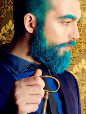 Синяя борода: красивые обои для украшения экрана