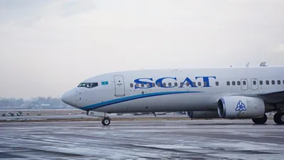 SCAT Boeing 737-800 | Flight from Atyrau to Astana - YouTube