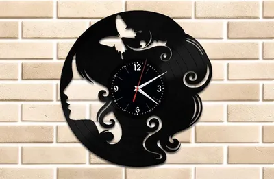 Часы настенные из фетра, серия: DIY, \"Олененок\", плавный ход, 22 х 29 см по  оптовой цене в Астане
