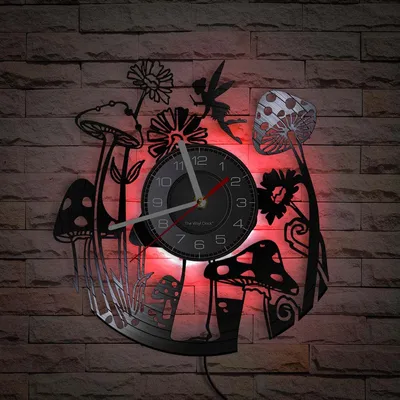 Часы из виниловой пластинки (c) VinylLab - Сказочная прическа - купить в  Москве, цены на Мегамаркет