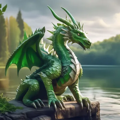 Фото сказочного дракона в новом формате