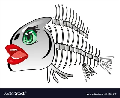 Грот DekSi Скелет рыбы №902 купить в интернет-магазине AQUA-SHOP