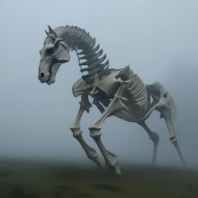 Скелет лошади - анатомия Equus лошади - на голубой предпосылке Иллюстрация  штока - иллюстрации насчитывающей нервюры, лошадиный: 55577652