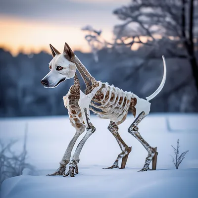 Модель скелета собаки, модель скелета собаки, обучающая | AliExpress