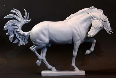 Скульптура лошади от компании \"ТриумфДекор\"