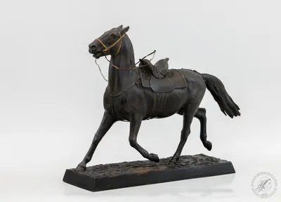 Скульптура «Лошадь казацкая» - Архивный каталог купить в Москве | rus-gal.ru