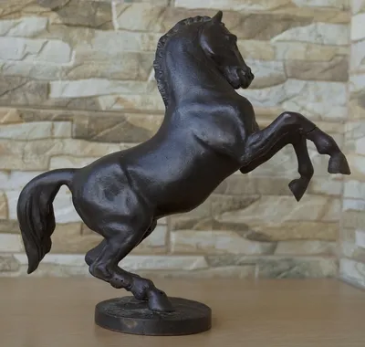 Скульптура из чугуна \"Конь\" / Cast-Iron Horse Sculpture - купить на  Mosantique