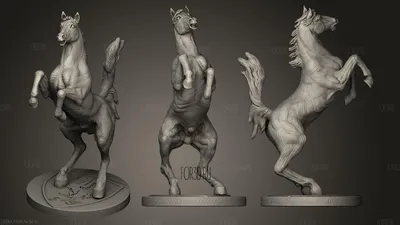 Скульптура \"Материнство\" ( лошадь с жеребенком) автор Гатилова Е.И. купить,  цена на товары в интернет-магазине dulevo.ru