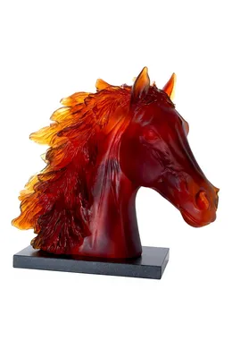 Полигональная лошадь из металла | ILUM.PRO