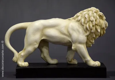 Фигура льва купить за 35 250 руб. ЦЕНА Снижена - Зимние скидки на Скульптура  под бронзу