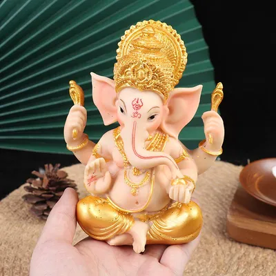 празднование индуистского божества Ганеши с 3d рендерингом статуи слона  праздник веры, индуистский бог, индийский бог, лорд Ганеша фон картинки и  Фото для бесплатной загрузки