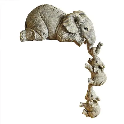 Набор для вышивания крестом PANNA Мать и дитя. Слоны