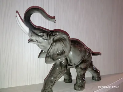 Купить Сувенир \"Слон с бивнями\" в Новосибирске, цена, недорого - интернет  магазин Подарок Плюс