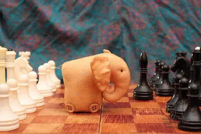 Шахматная фигура Слон Белый цвет 3D модель - Скачать Хобби и Быт на  3DModels.org