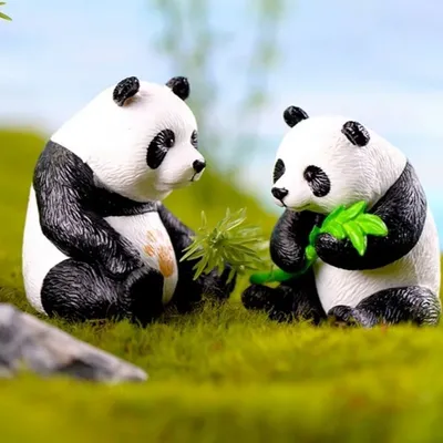 Веселая панда - купить фарфоровую статуэтку по цене 29200 ₽ | LLADRO