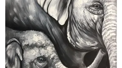 Новые 3 шт./компл. милые фигурки слонов, слон, держащий слоненка, поделки  из смолы, подарок для домашнего интерьера – лучшие товары в онлайн-магазине  Джум Гик