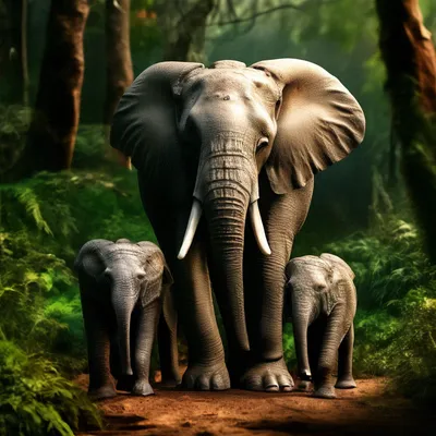 Милые черепахи держит слонов а …» — создано в Шедевруме