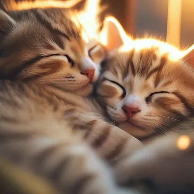 Sleeping cats. Спящие коты. PNG. | Рисунки русалки, Спящий кот, Рисунки