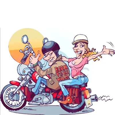 Позитивные фото смешных мотоциклов: бесплатное скачивание