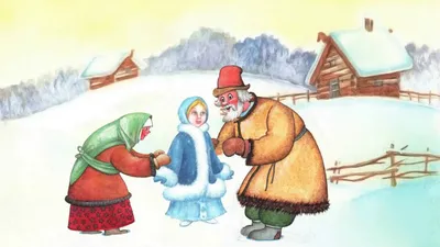 Фото Снегурочки из сказки Морозко: выберите свой размер и формат