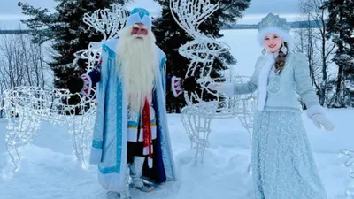 Фон с Снегурочкой из сказки Морозко: красивое изображение в hd качестве
