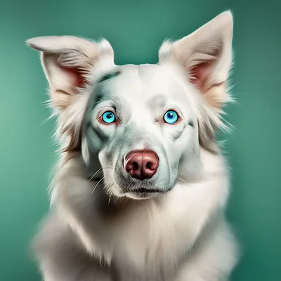 Белая собака с голубыми глазами порода - 69 фото