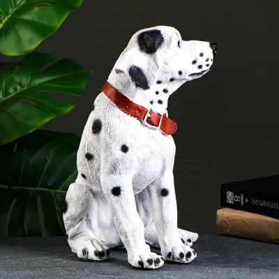 Статуэтка собака далматинец фарфор Дания, статуэтки животных Копенгаген  Дания, датский фарфор Роял Копенгаген