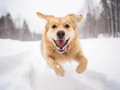 Чем опасен снег для собаки? | Жизнь с немецкой овчаркой :) | Дзен