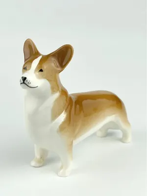 Фигурки собака корги сувенир статуэтка Ceramic Fauna 26125524 купить за 1  185 ₽ в интернет-магазине Wildberries
