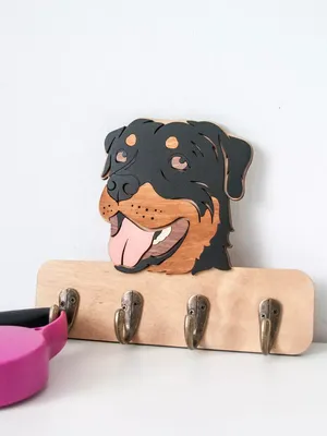 Адресник для собаки Ротвейлер портрет с надписью 30x30мм купить в  интернет-магазине Зоомагазин Pardi.ru всего за 490 руб.