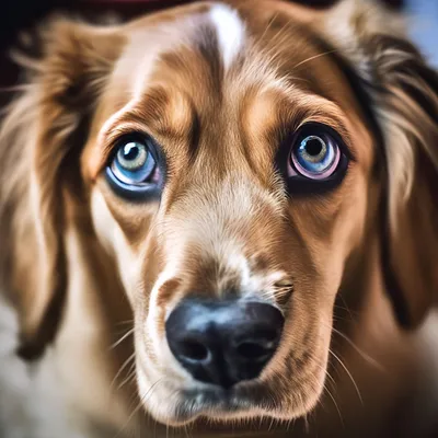 Собака с очень грустными глазами | Пикабу | Дзен