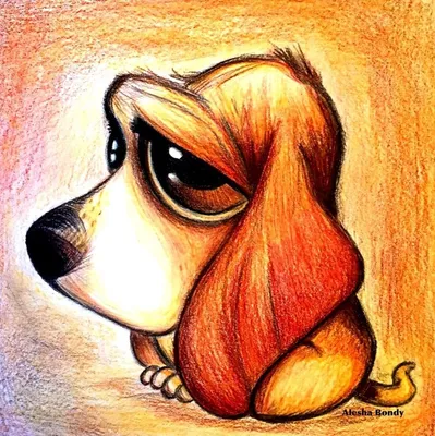 Гобелен Собака с грустными глазами