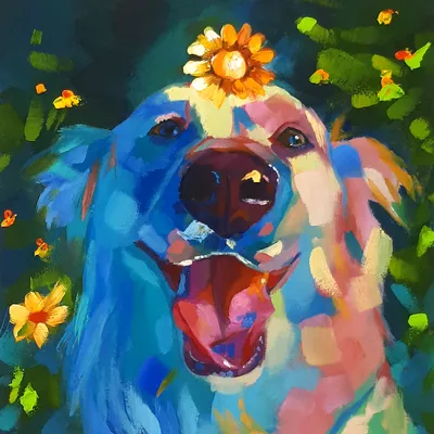 Купить «Игрушка из цветов “Собака” art.02-56» по доступной цене с доставкой  по Москве в салоне Fl-er