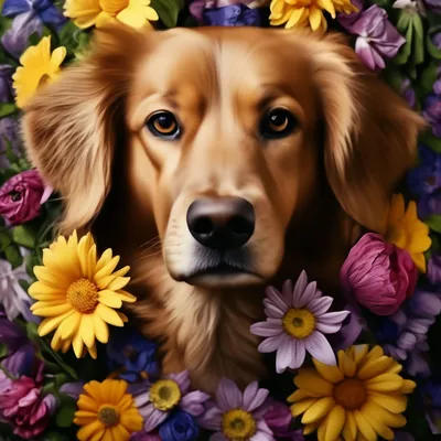 Картинки Чихуахуа Собаки Космея цветок Корзинка Животные