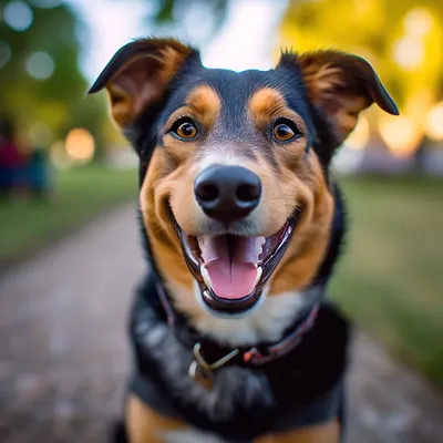 Собака-улыбака» — создано в Шедевруме