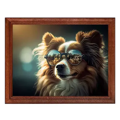 Мультяшная собака в очках - 64 фото