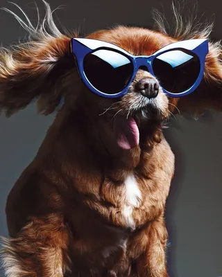 Собака В Очках Отдыхает В Хорватии — стоковые фотографии и другие картинки  Собака - Собака, Солнцезащитные очки, Лето - iStock