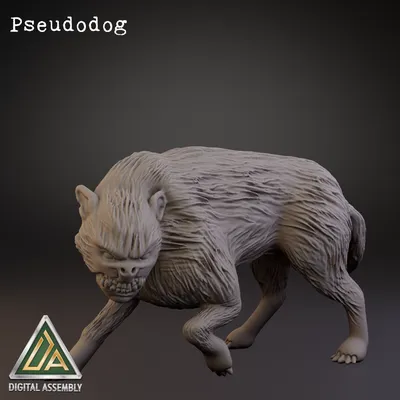Жуткая собака мутант» — создано в Шедевруме