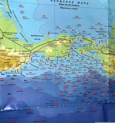 Писатель и Интернет: Сокровища Черного моря. Карта затонувших кораблей.