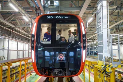 Метровагонмаш» – как производят самые современные поезда метро.  Фоторепортаж» в блоге «Производство» - Сделано у нас
