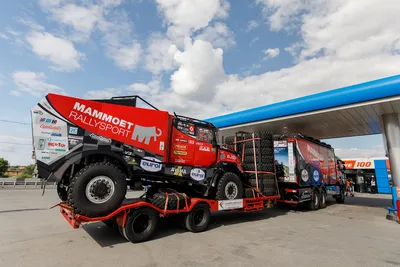 В Набережных Челнах презентовали новый спортивный грузовик «КАМАЗ»  поколения К5 - KP.RU
