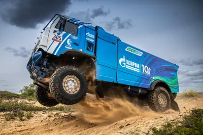 Спортивные грузовики КамАЗ для ралли «Дакар»