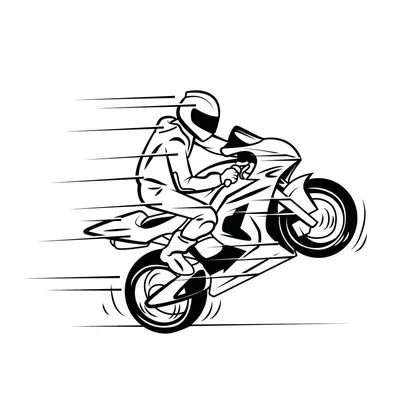 Изящество и элегантность спортивного мотоцикла на фото
