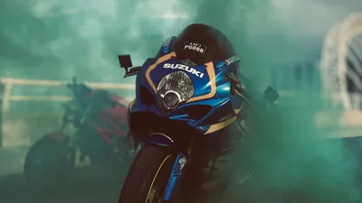 Разгон до максимальной скорости: впечатляющие фото спортивных мотоциклов Suzuki 