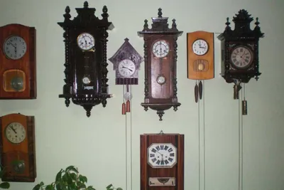 Купить старинные настенные немецкие часы 19 века с выносным анкером в  Украине и Киеве - в нашем интернет магазине лучшая цена