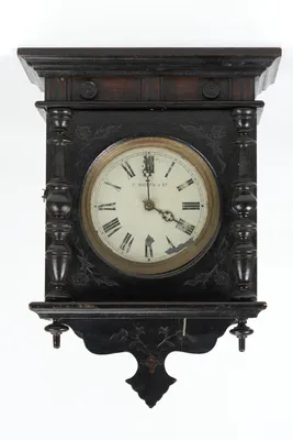 Настенные часы в стиле Модерн.ок.1900 г.3000 евро. | Старинные часы, Часы, Настенные  часы