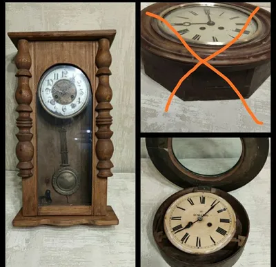 Старинные настенные часы стоковое фото. изображение насчитывающей старо -  180295918