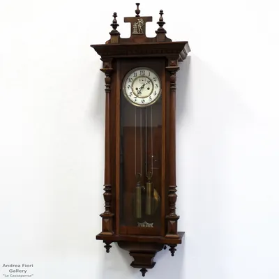 Старинные немецкие настенные часы с боем GUSTAV BECKER в Королеве  №0S155543806