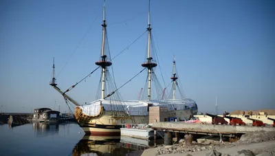 Как в современной России строят старинные деревянные корабли - РИА Новости  Крым, 19.05.2019